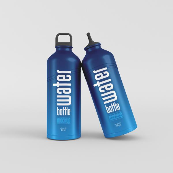 Blue Sport Bottle Drink